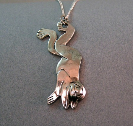 Walker-Goldsmiths-Lost-Wax-Cast-Sterling-Frog-Pendant-607-450x427